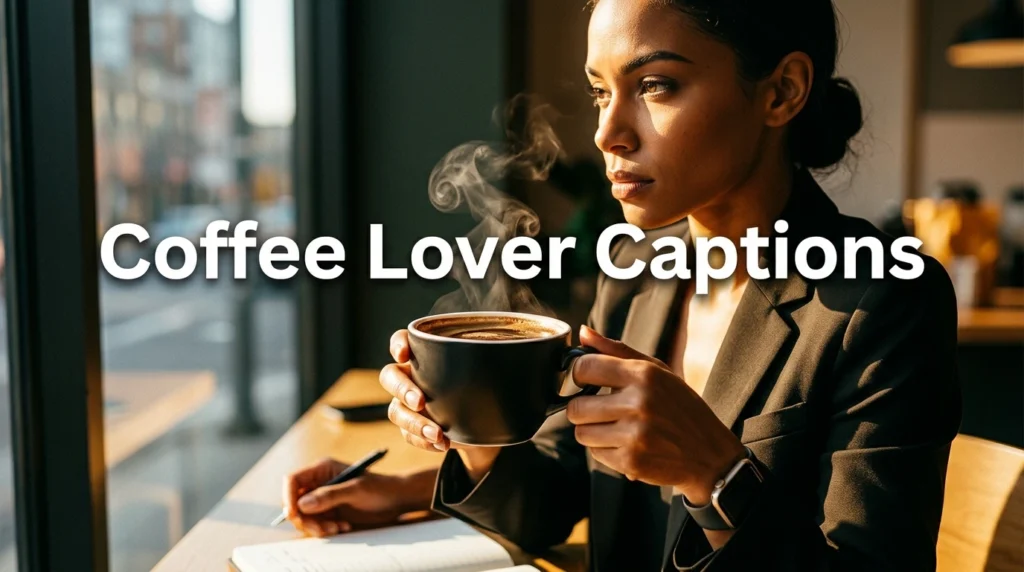 coffee lover captions