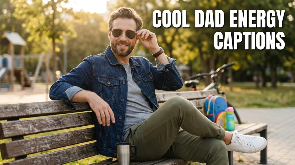 cool dad energy captions