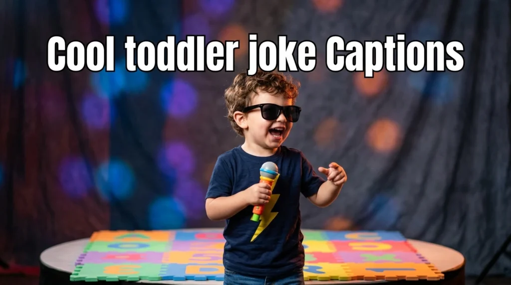 cool toddler joke captions