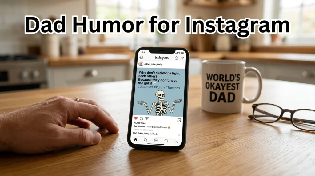 dad humor for instagram