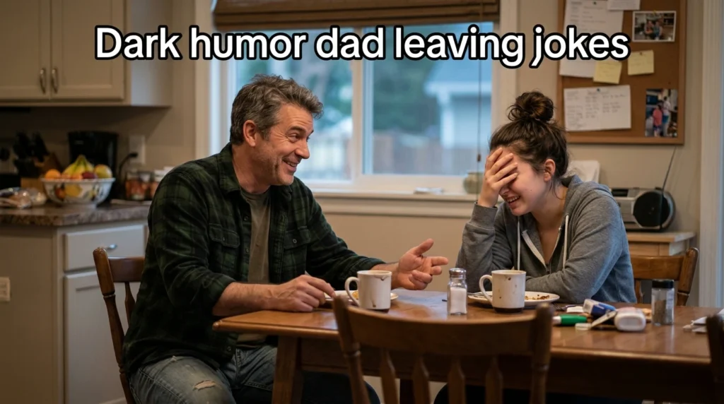 viral dad leaving jokes for reels
