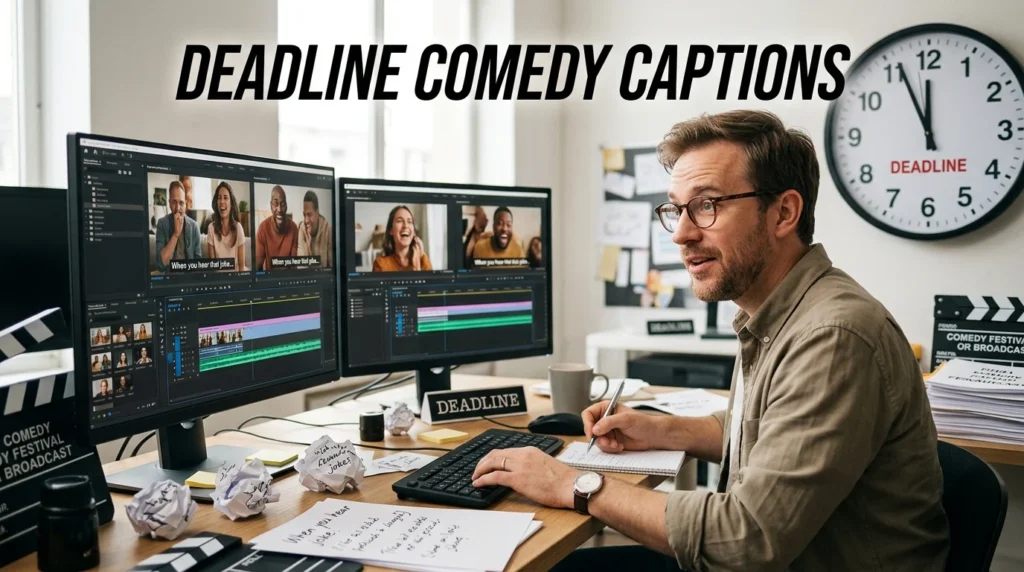 Deadline Comedy Captions