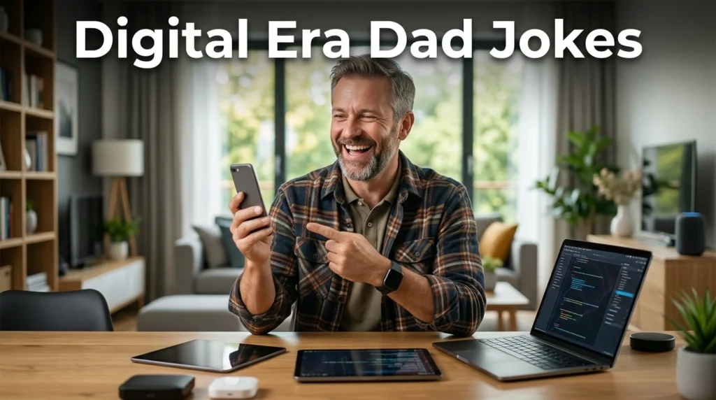  digital era dad jokes