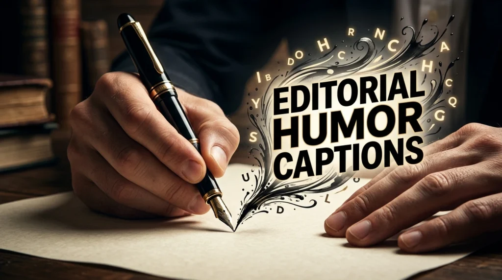 editorial humor captions