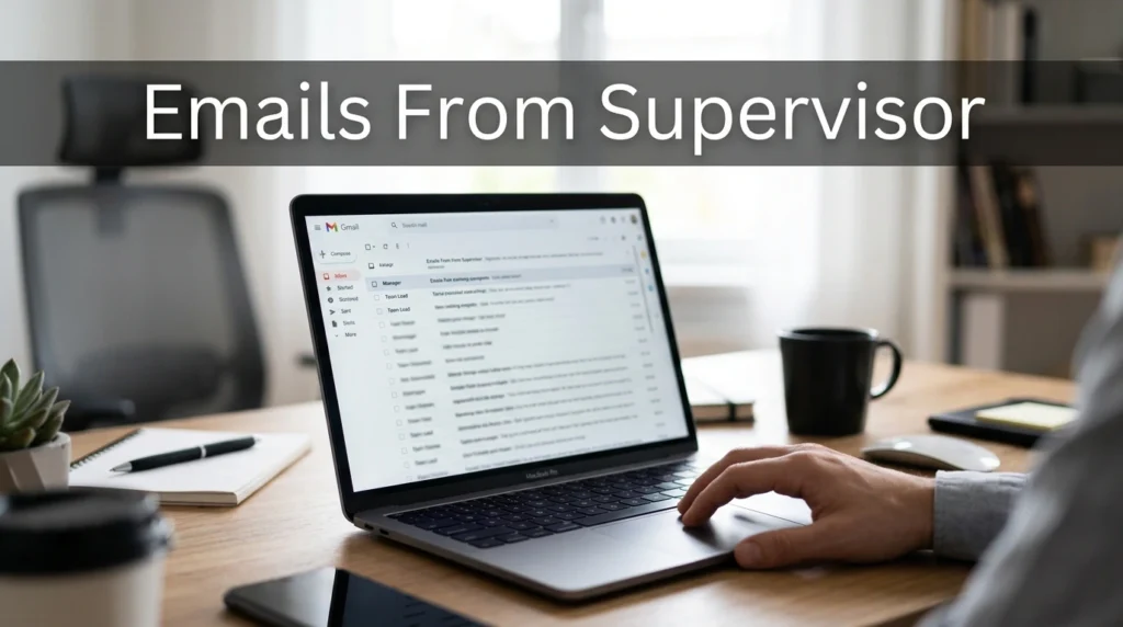 emails from supervisor