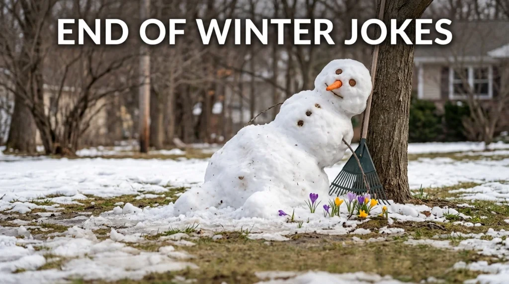 end of winter jokes
