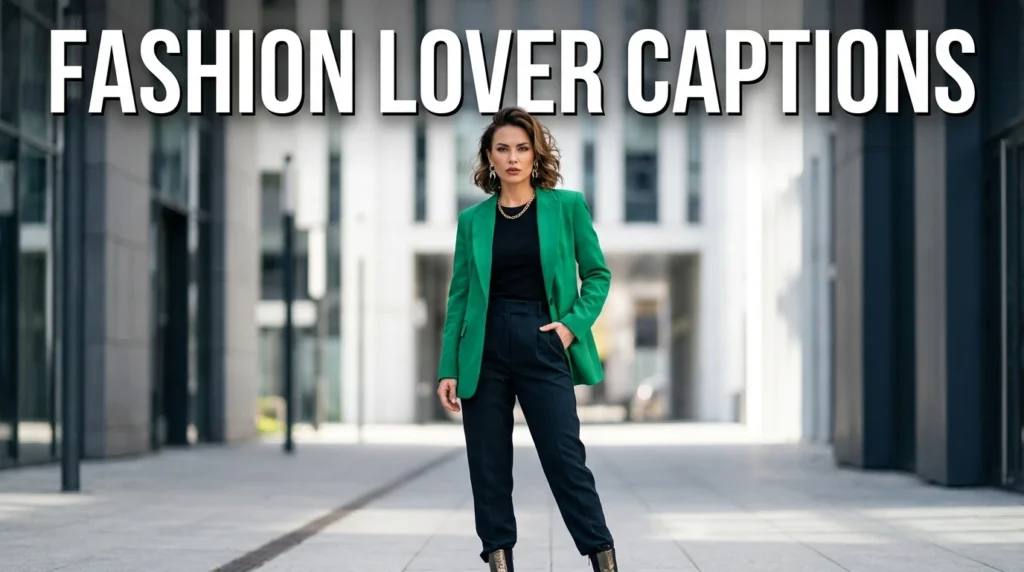 fashion lover  captions