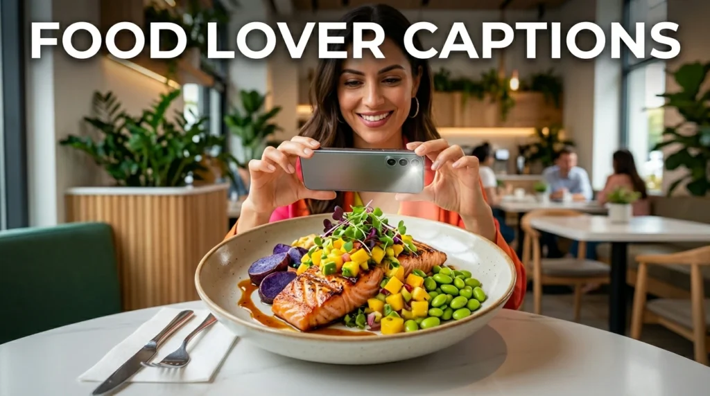 food lover captions