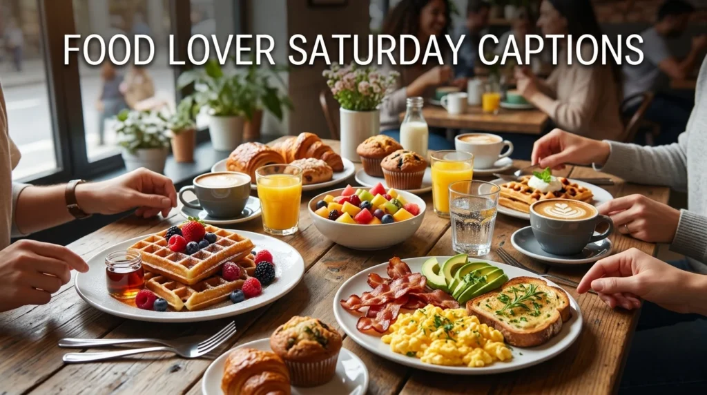 food lover saturday captions