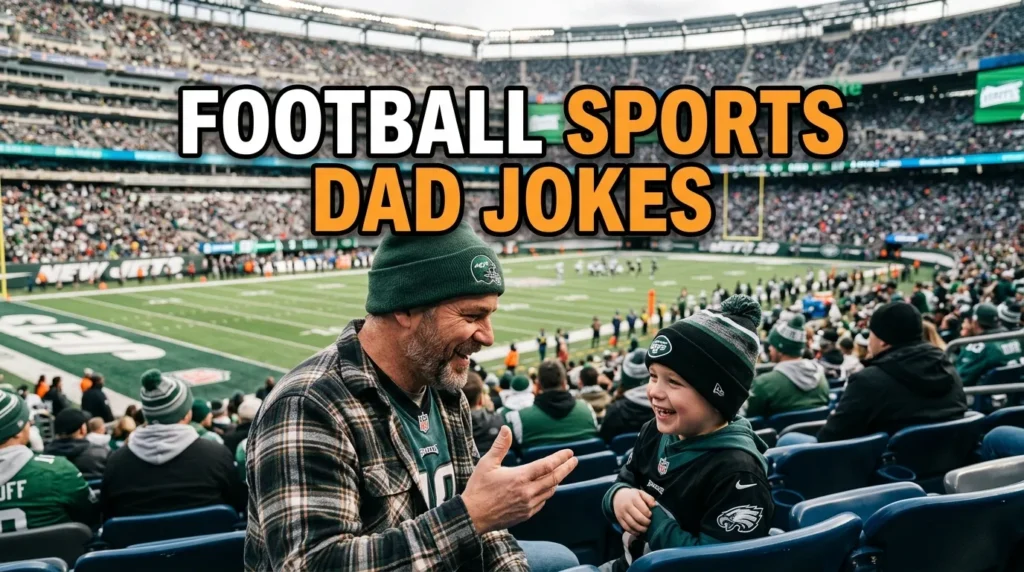  football sports dad jokes