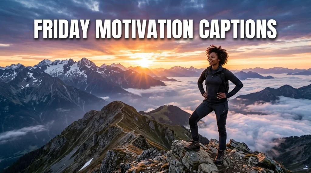 friday motivation captions