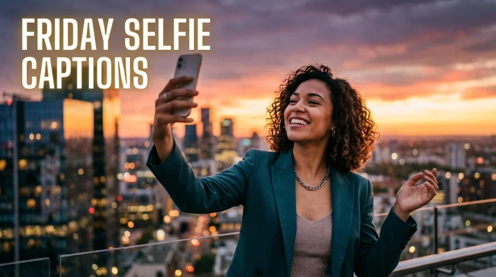 friday selfie captions