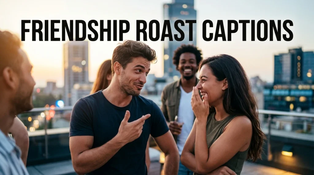 friendship roast captions