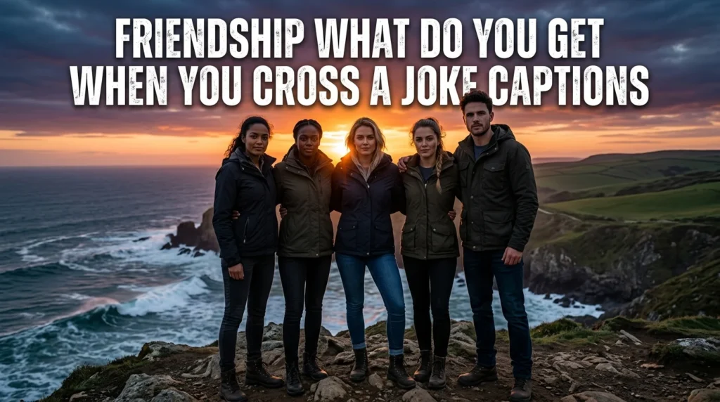 friendship what do you get when you cross a joke captions