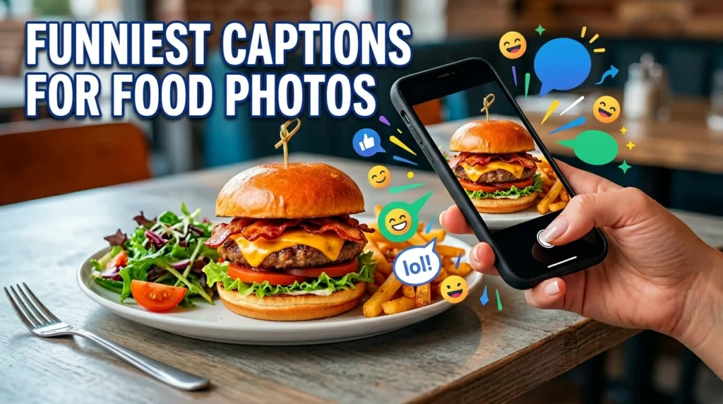 funniest captions for food photos