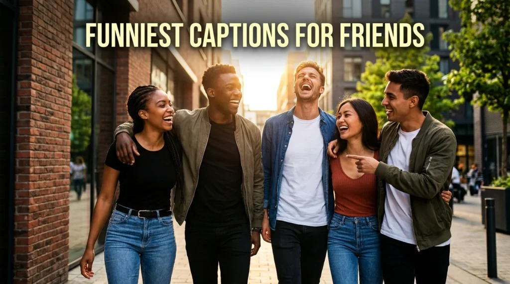 funniest captions for friends
