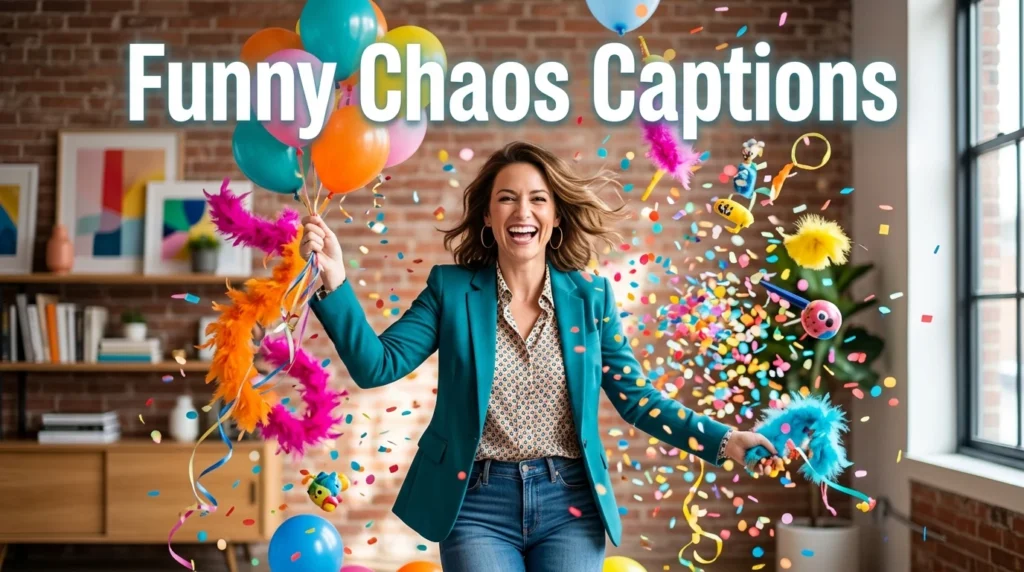funny chaos captions