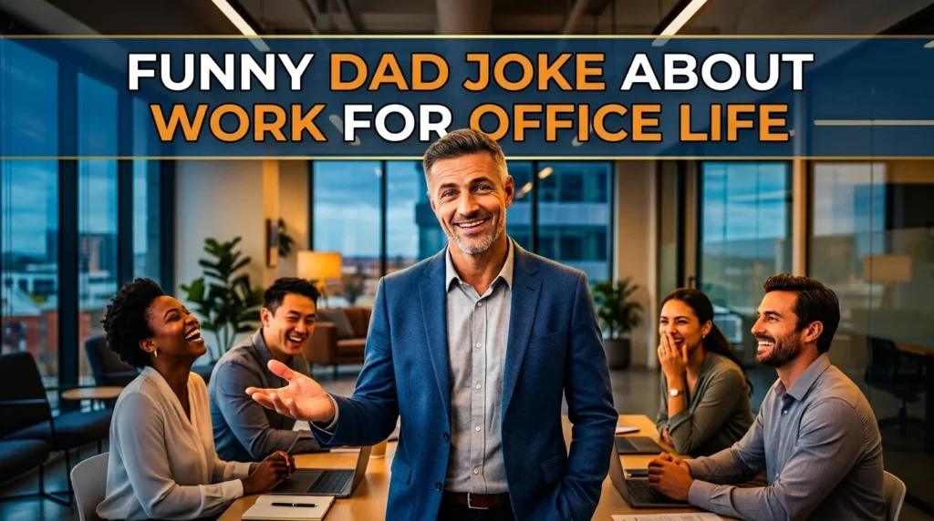  funny dad joke about work for office life