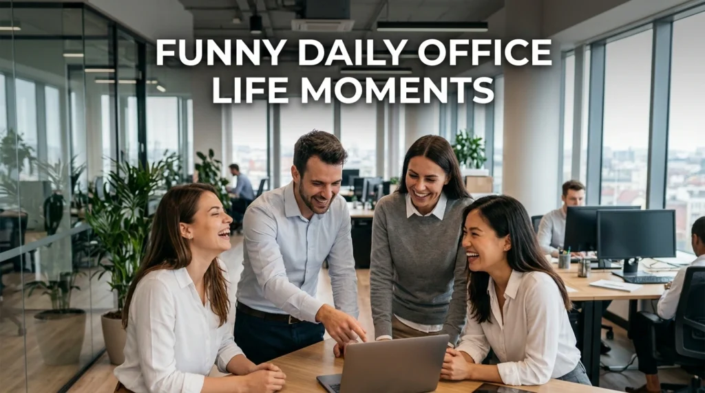 funny daily office life moments