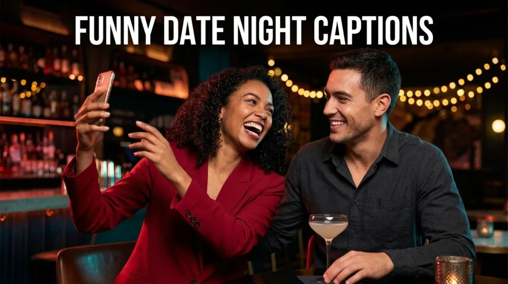 funny date night captions