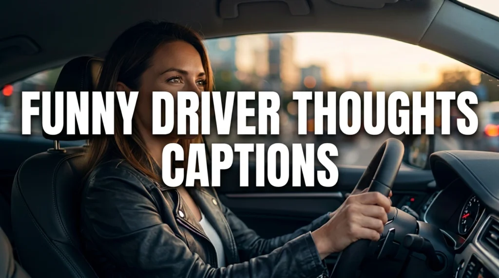 funny driver thought captions