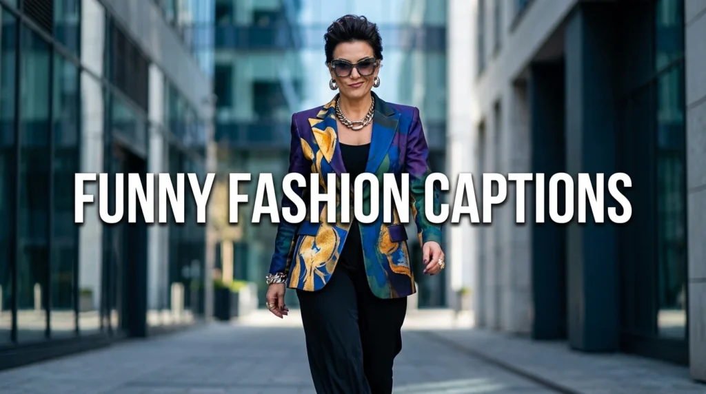 funny fashion captions