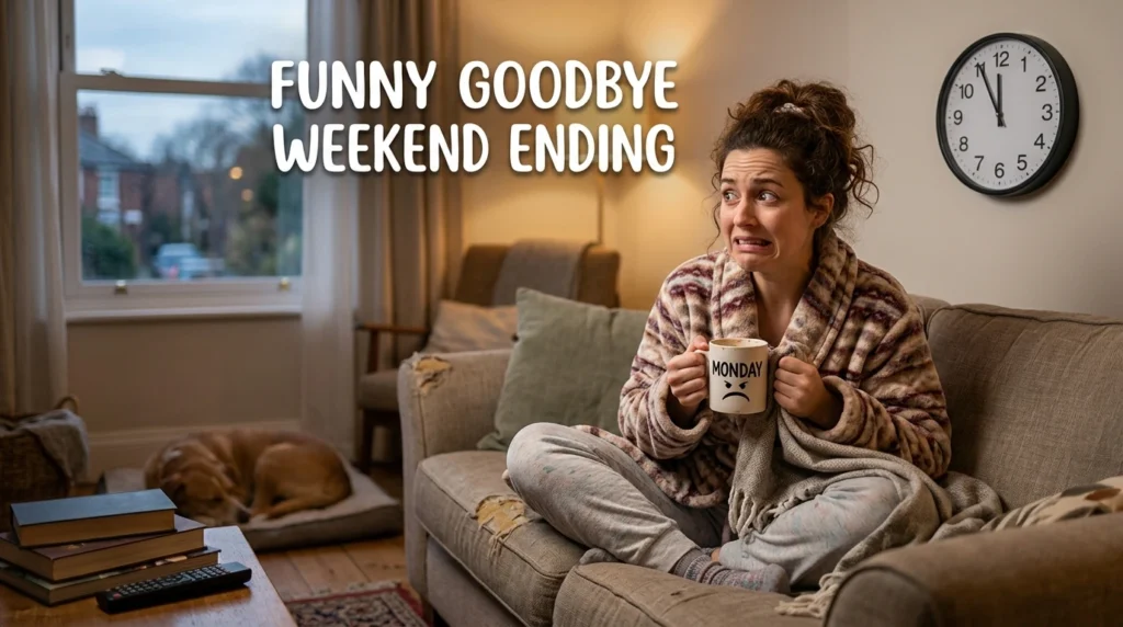 Funny Goodbye Weekend Ending