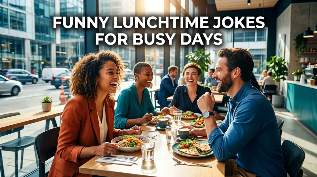 funny lunchtime jokes for busy days