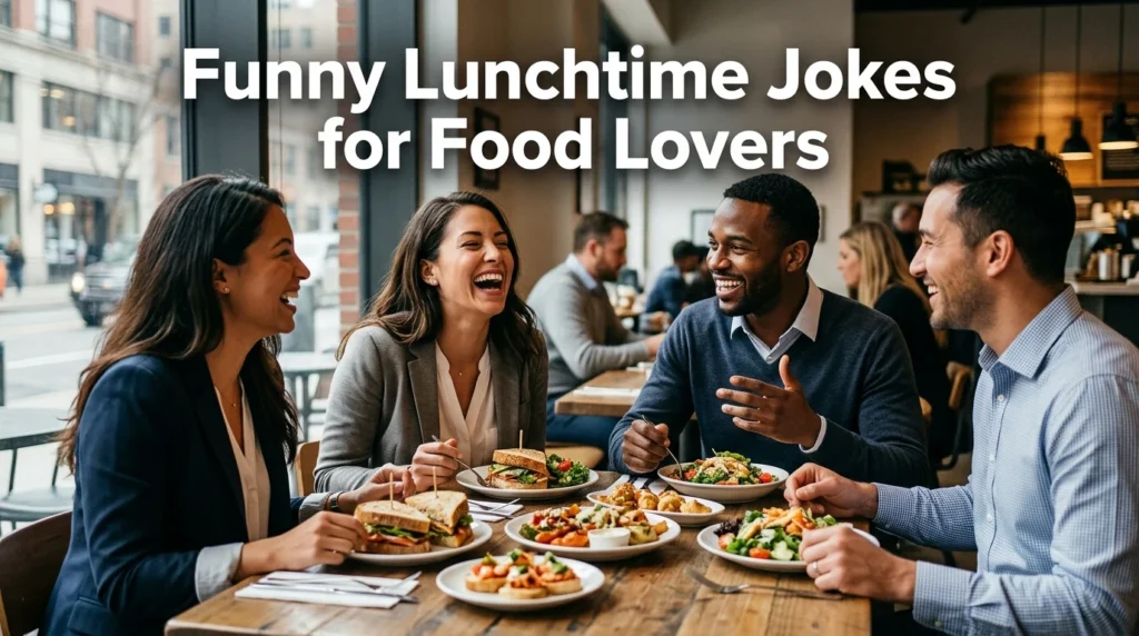 funny lunchtime jokes for food lovers