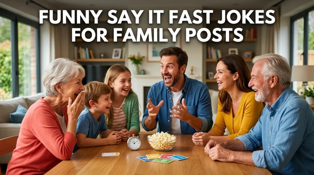 funny say it fast jokes for family posts