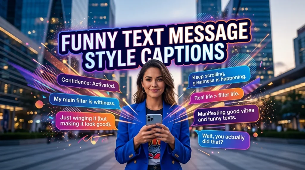 funny text messages style captions