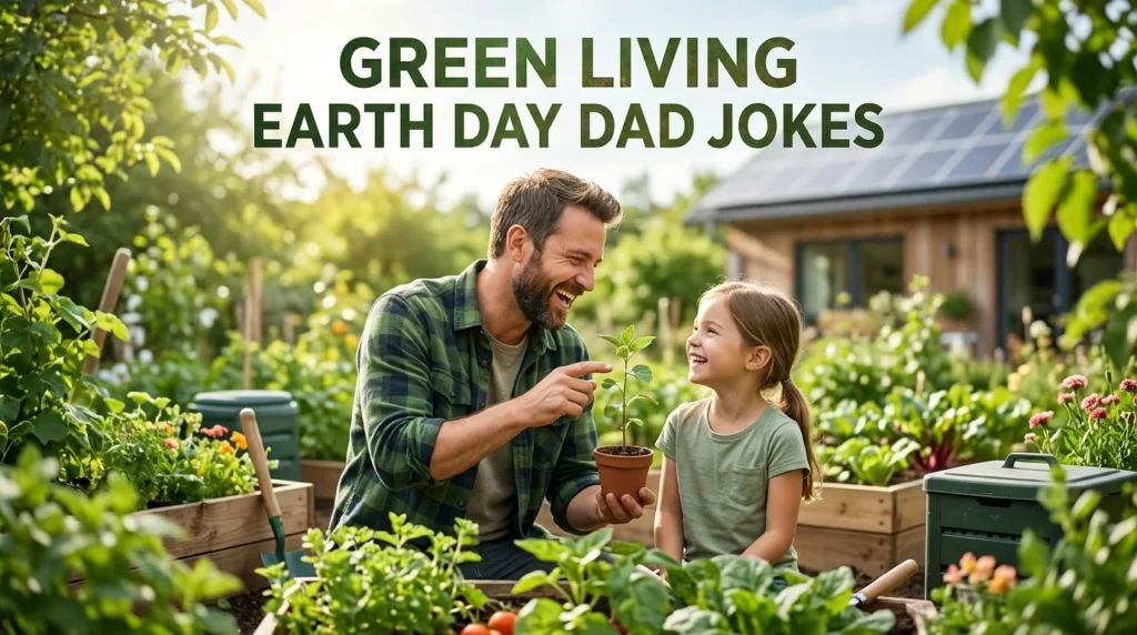green living earth day dad jokes