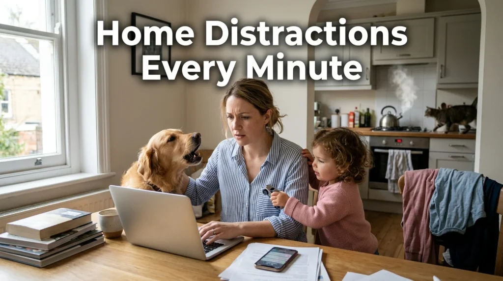 home distractions every minute