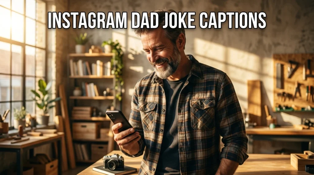 instagram dad joke captions