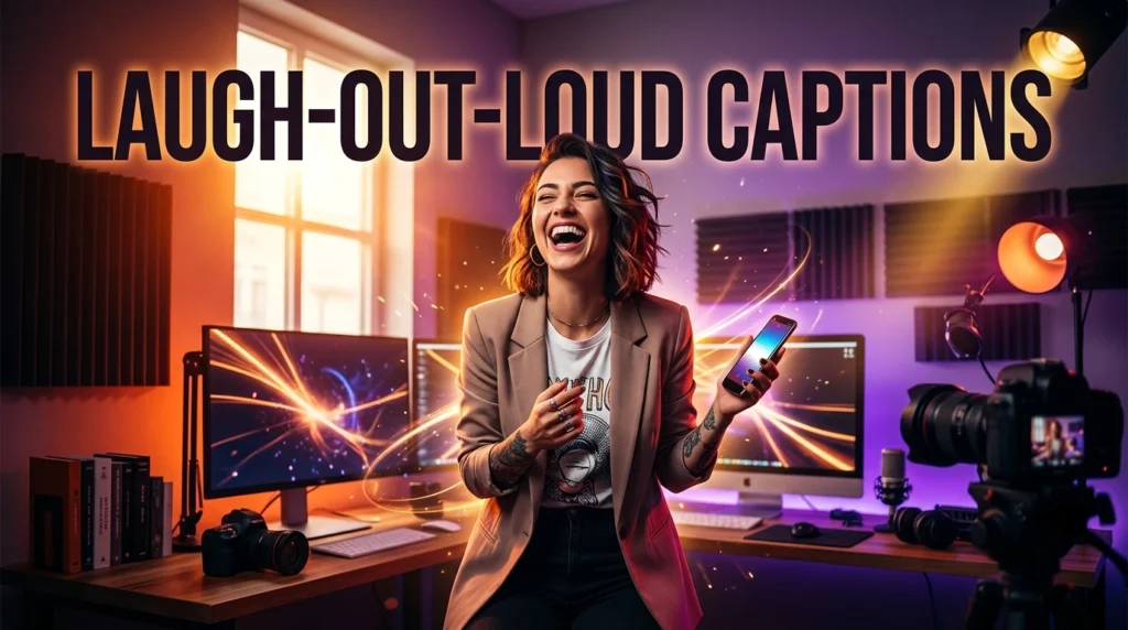 laugh out loud captions