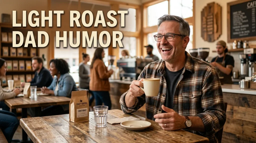  light roast dad humor