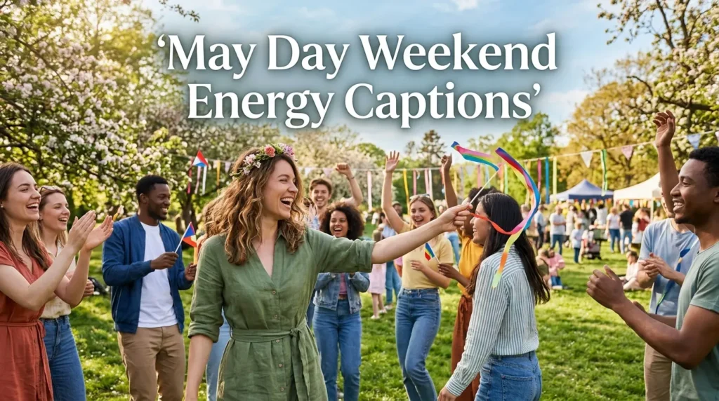 may day weekend energy captions