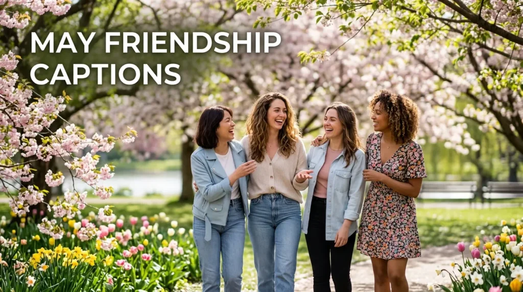 may friendship captions
