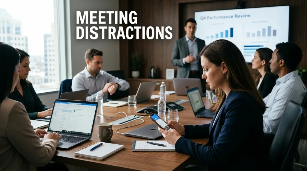 meeting distractions