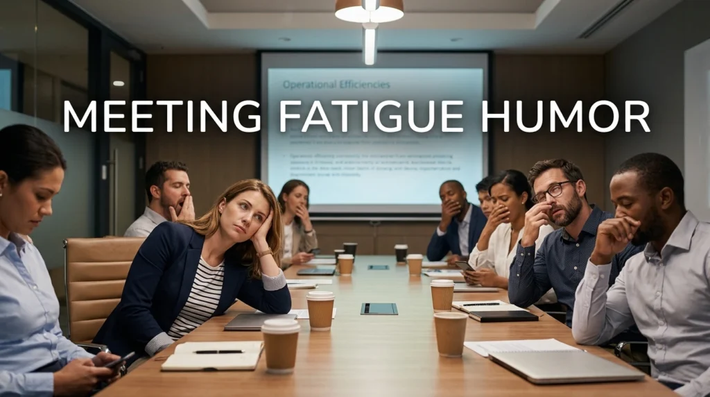 meeting fatigue humor