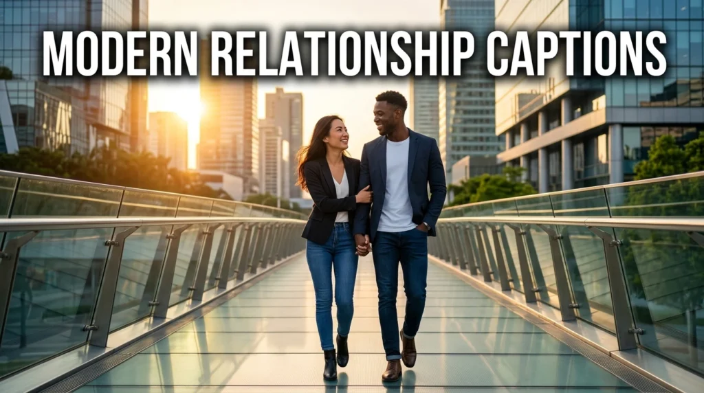 modern relationship captions