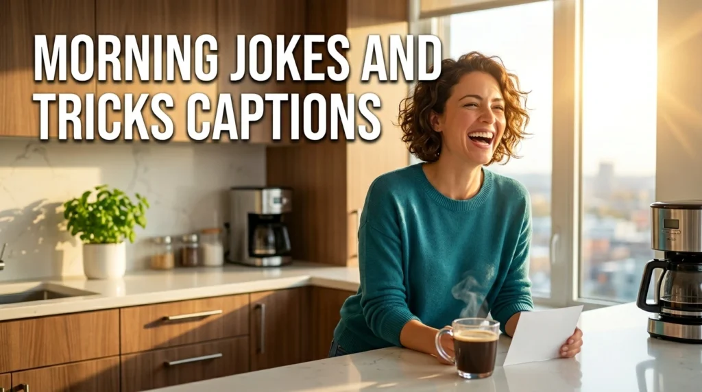 morning jokes and tricks captions