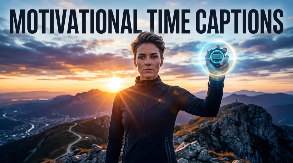 motivational time Captions