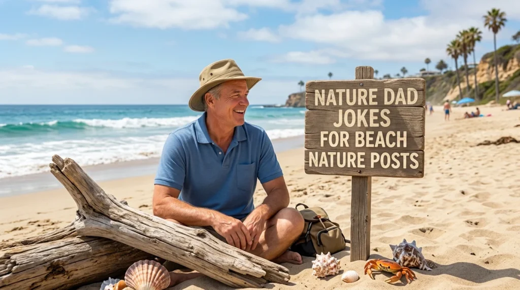  nature dad jokes for beach nature posts