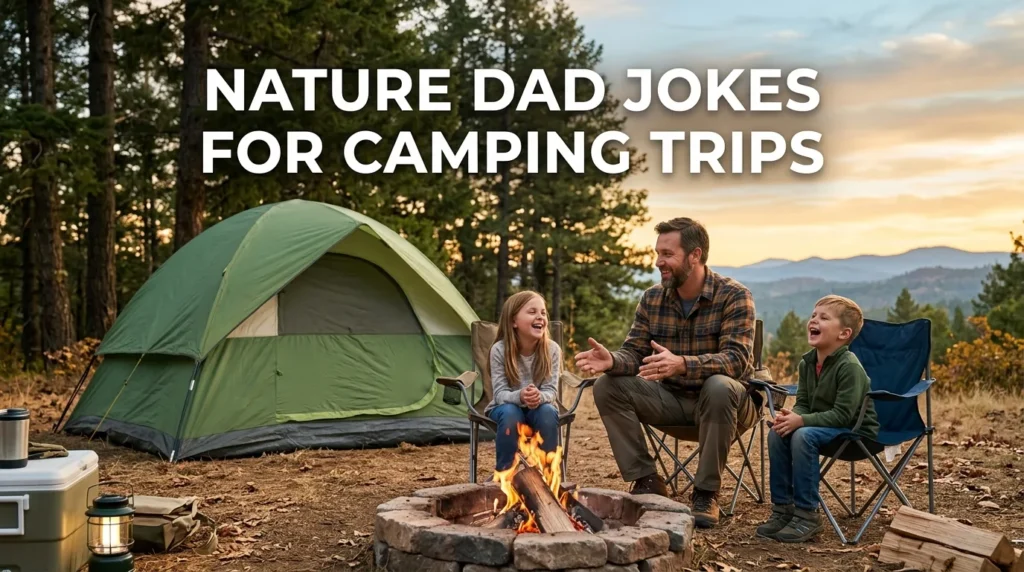  nature dad jokes for camping trips