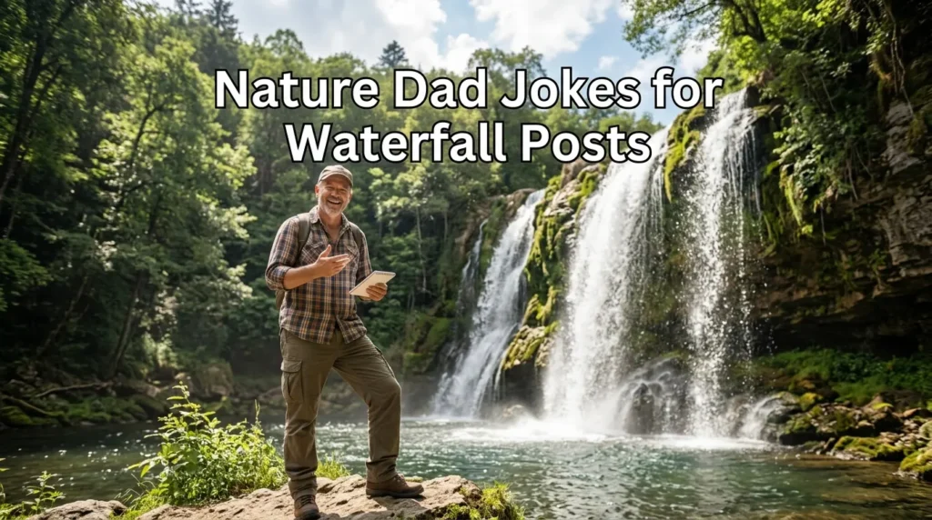  nature dad jokes for waterfall posts