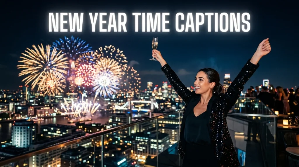  new year time Captions