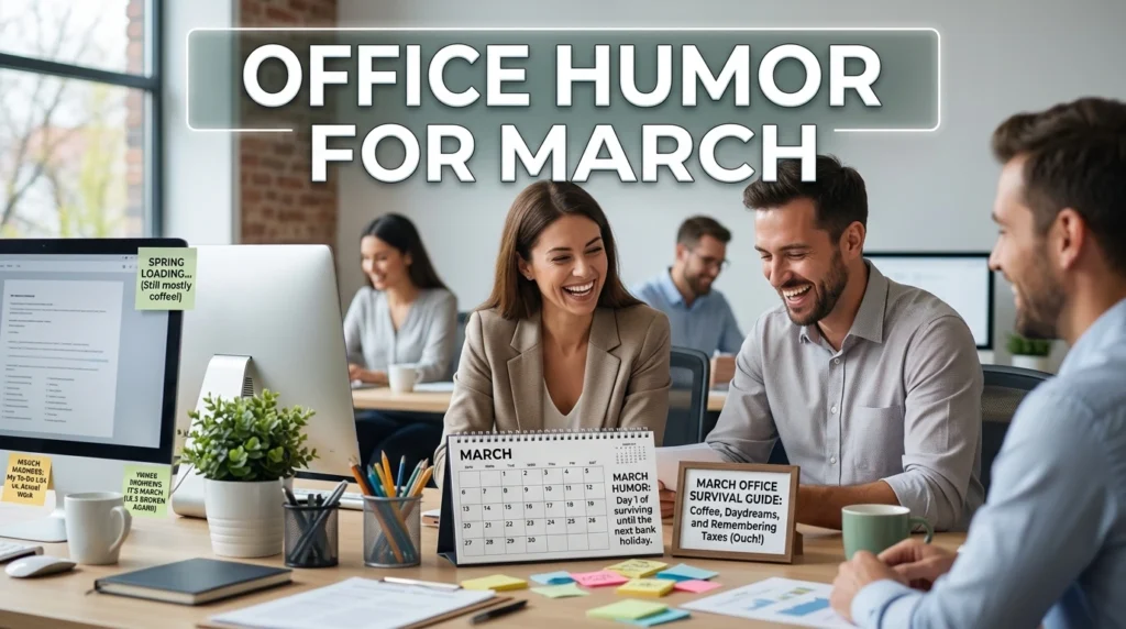  office humor for march