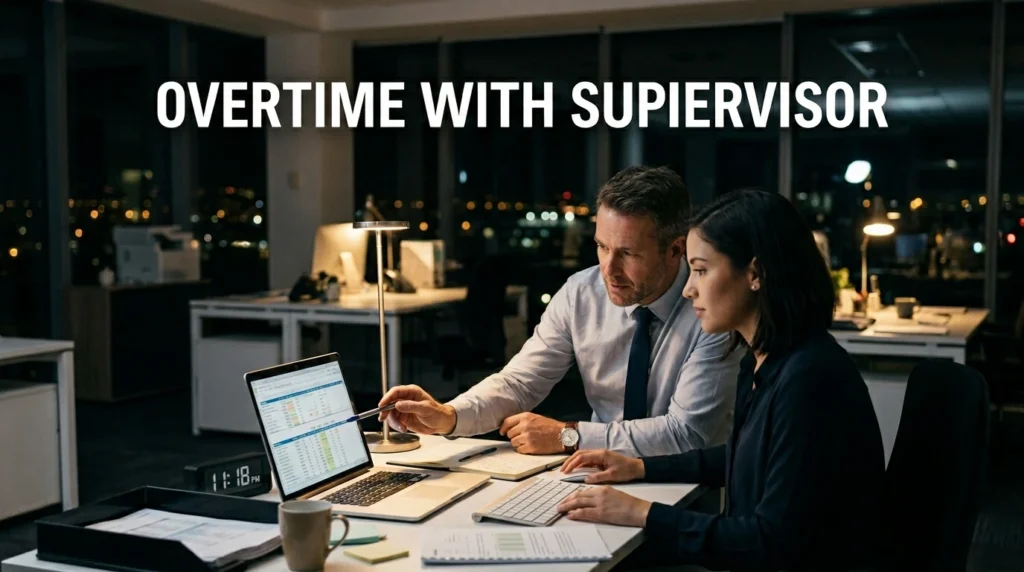 overtime with supervisor