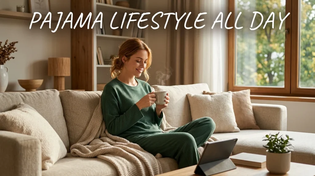 pajama lifestyle all day